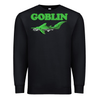 Black goblin shark t shirt   i love goblin shark shirt ugly animal Premium Sweatshirt - artisFamous