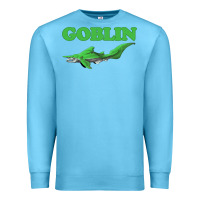 Ocean Blue goblin shark t shirt   i love goblin shark shirt ugly animal Premium Sweatshirt - artisFamous