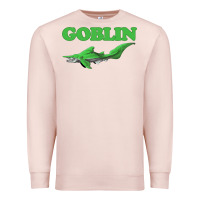 Pale Pink goblin shark t shirt   i love goblin shark shirt ugly animal Premium Sweatshirt - artisFamous