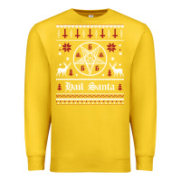 Lemon hail santa ugly christmas sweater   sweatshirt Premium Sweatshirt - artisFamous