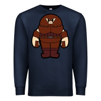 Navy juggernaut chibi Premium Sweatshirt - artisFamous