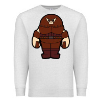 Oatmeal Heather juggernaut chibi Premium Sweatshirt - artisFamous