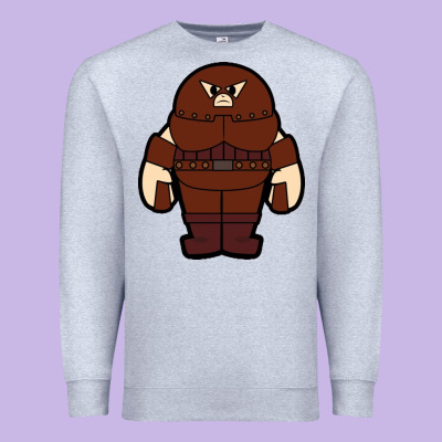 Juggernaut Chibi Premium Sweatshirt Designed By Artisfamous