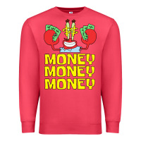 Cardinal mr krabs love money Premium Sweatshirt - artisFamous