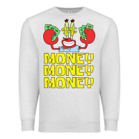 Oatmeal Heather mr krabs love money Premium Sweatshirt - artisFamous