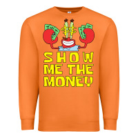 Carrot mr krabs show me the money Premium Sweatshirt - artisFamous