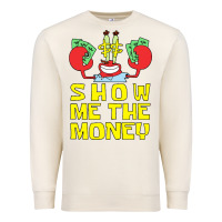 Sandshell mr krabs show me the money Premium Sweatshirt - artisFamous