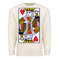 Sandshell king of hearts Premium Sweatshirt - artisFamous