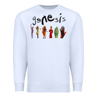 White GENESIS Premium Sweatshirt - artisFamous