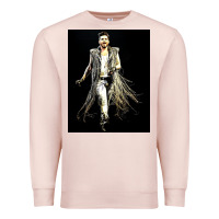 Pale Pink adam lambert 01 Premium Sweatshirt - artisFamous