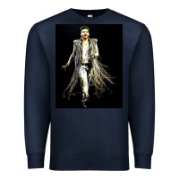 Navy adam lambert 01 Premium Sweatshirt - artisFamous