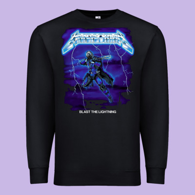 Blast The Lightning Premium Sweatshirt Designed By Artisfamous