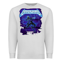 Dove Grey blast the lightning Premium Sweatshirt - artisFamous