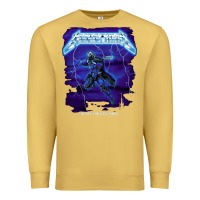Antique Gold blast the lightning Premium Sweatshirt - artisFamous