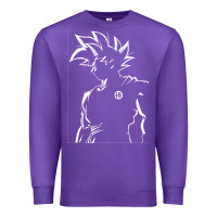 Purple Goku Premium Sweatshirt - artisFamous