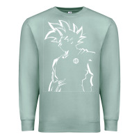 Seafoam Goku Premium Sweatshirt - artisFamous