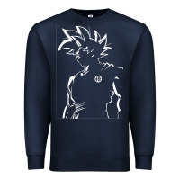 Navy Goku Premium Sweatshirt - artisFamous