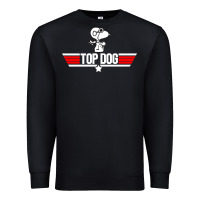 Black top dog Premium Sweatshirt - artisFamous