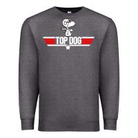 Charcoal Heather top dog Premium Sweatshirt - artisFamous