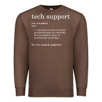 Chestnut funny tech support definition Premium Sweatshirt - artisFamous