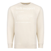 Sandshell funny tech support definition Premium Sweatshirt - artisFamous