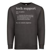 Smoke funny tech support definition Premium Sweatshirt - artisFamous