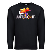Black pooh just pooh Premium Sweatshirt - artisFamous