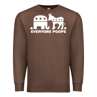 Chestnut everyone poops Premium Sweatshirt - artisFamous