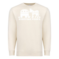 Sandshell everyone poops Premium Sweatshirt - artisFamous