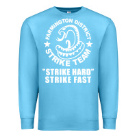 Ocean Blue farmington strike team Premium Sweatshirt - artisFamous