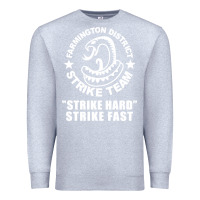 Heather Grey farmington strike team Premium Sweatshirt - artisFamous
