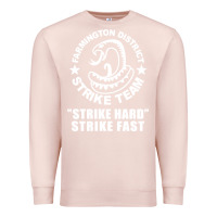 Pale Pink farmington strike team Premium Sweatshirt - artisFamous