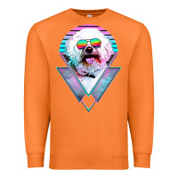 Carrot bichons frise dog vintage Premium Sweatshirt - artisFamous