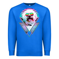 True Royal bichons frise dog vintage Premium Sweatshirt - artisFamous