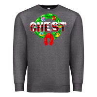 Charcoal Heather chest nuts Premium Sweatshirt - artisFamous