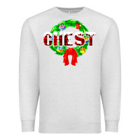 Oatmeal Heather chest nuts Premium Sweatshirt - artisFamous