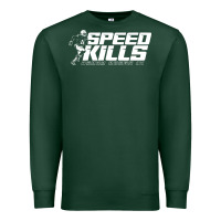 Sports Green henry ruggs speed kills Premium Sweatshirt - artisFamous