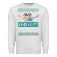 Oatmeal Heather pardon my take electric avenue ugly christmas sweater Premium Sweatshirt - artisFamous
