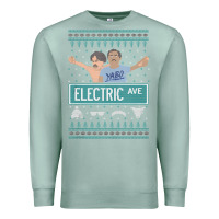 Seafoam pardon my take electric avenue ugly christmas sweater Premium Sweatshirt - artisFamous