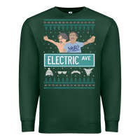 Sports Green pardon my take electric avenue ugly christmas sweater Premium Sweatshirt - artisFamous