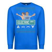 True Royal pardon my take electric avenue ugly christmas sweater Premium Sweatshirt - artisFamous