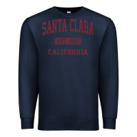 Navy santa clara cali ca vintage athletic sports design Premium Sweatshirt - artisFamous