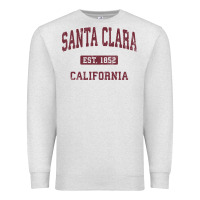 Santa Clara Cali Ca Vintage Athletic Sports Design Premium Sweatshirt | Teevron