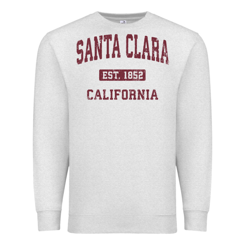 Santa Clara Cali Ca Vintage Athletic Sports Design Premium Sweatshirt by artisFamous | Teevron