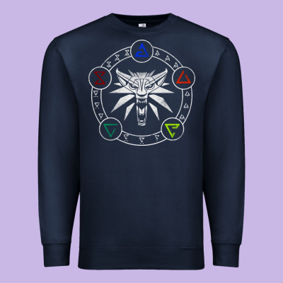 Camiseta Witcher Premium Sweatshirt Designed By Artisfamous