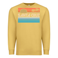 Antique Gold santa c.r.u.z cali sunset 70s 80s surfer summer sun Premium Sweatshirt - artisFamous