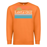 Carrot santa c.r.u.z cali sunset 70s 80s surfer summer sun Premium Sweatshirt - artisFamous