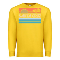 Lemon santa c.r.u.z cali sunset 70s 80s surfer summer sun Premium Sweatshirt - artisFamous