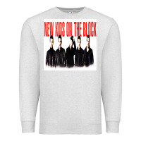 Oatmeal Heather NEWS KIDS ON THE BLOCK Premium Sweatshirt - artisFamous