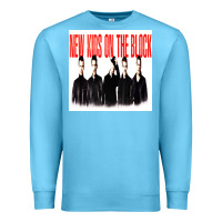 Ocean Blue NEWS KIDS ON THE BLOCK Premium Sweatshirt - artisFamous